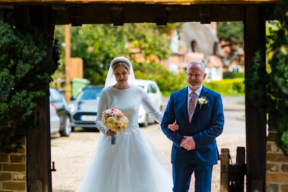 Brides Arrival