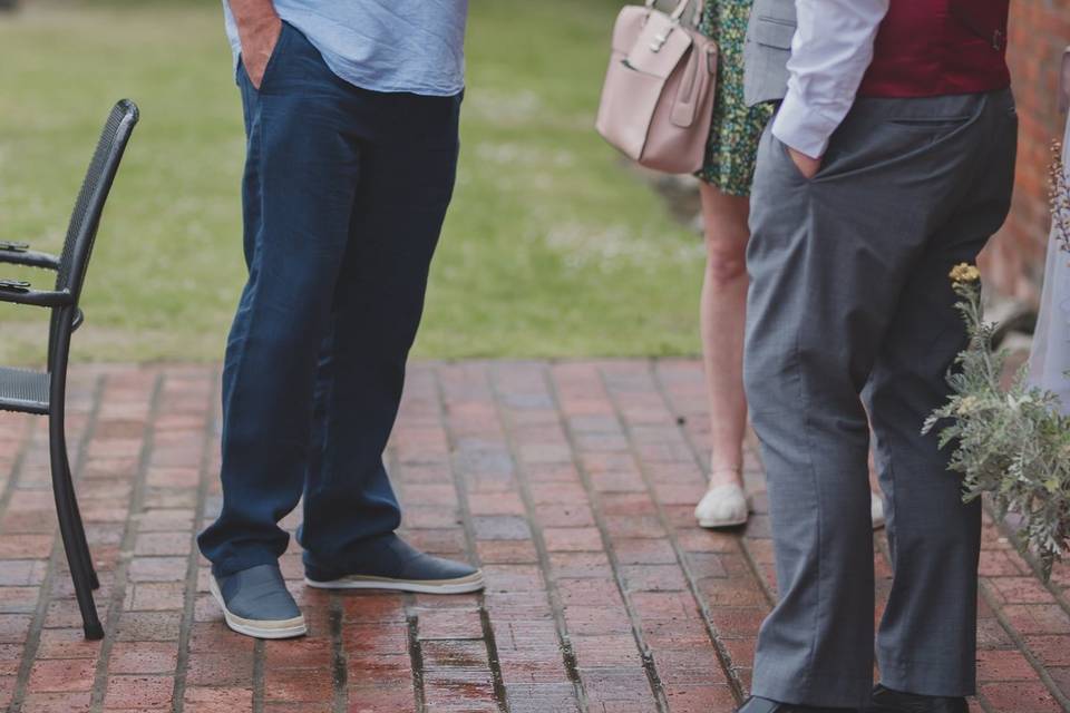 Guests at the reception