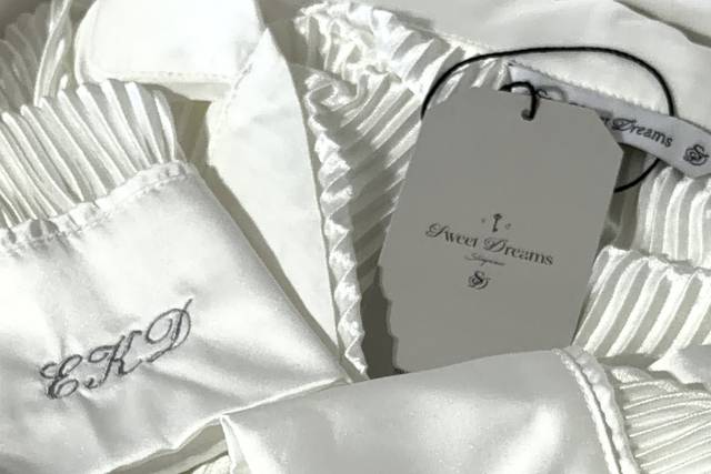 Silver embroidery