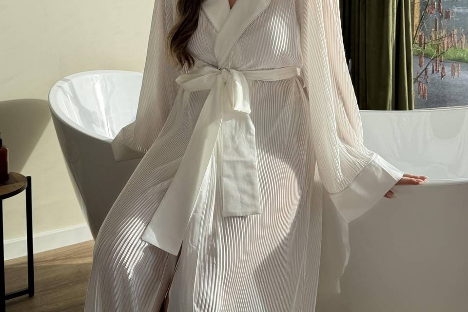 PLISSE ROBE