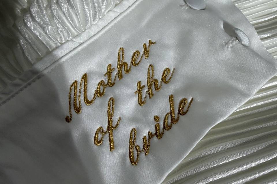 Gold embroidery