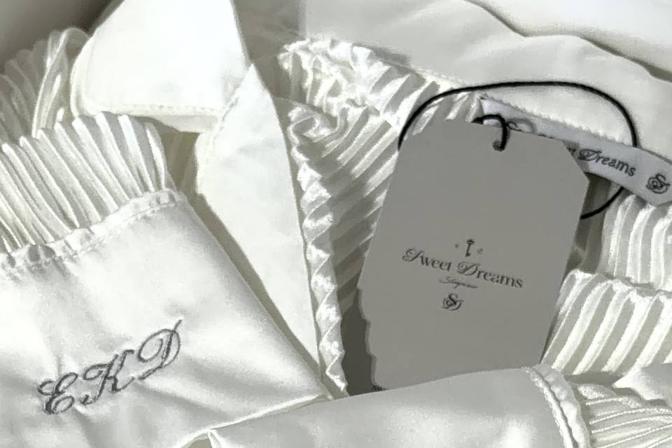 Silver embroidery