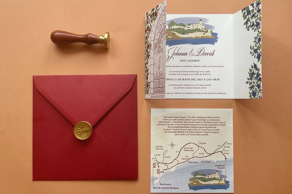 Custom invitations