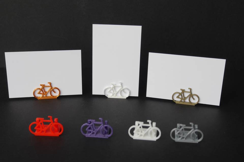 Bicycle Shape Card Stands