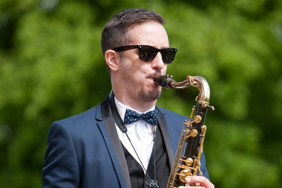 Al Grant saxophone