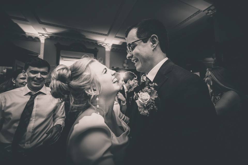 Bride & Groom after first danc