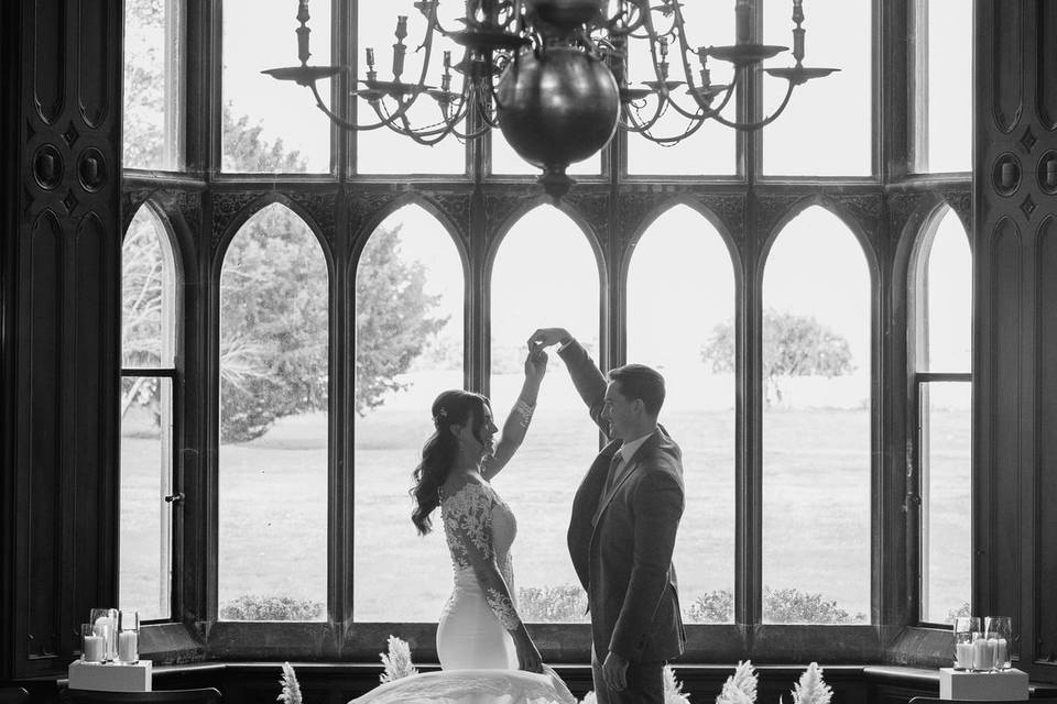 Couple in The Great Hall