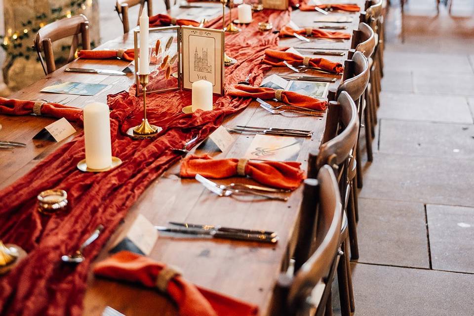 Rustic Banqueting Style