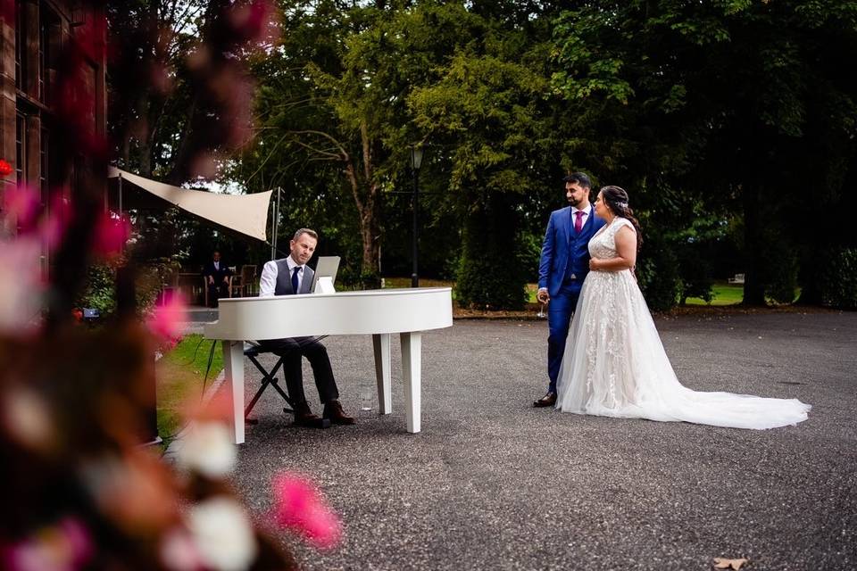 Piano at Wrenbury Hall