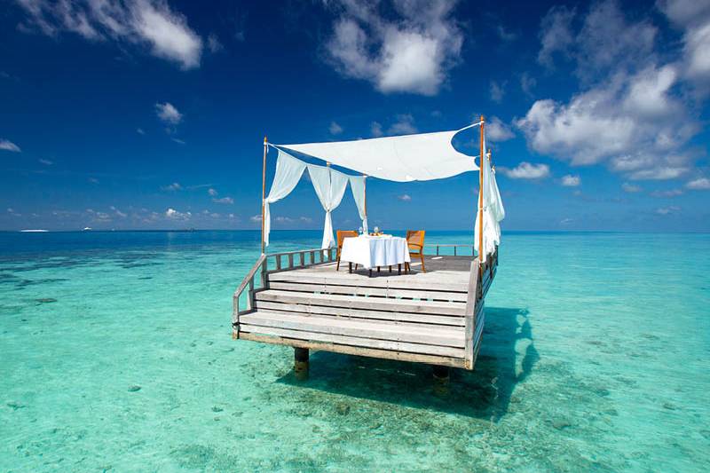 Maldives honeymoon