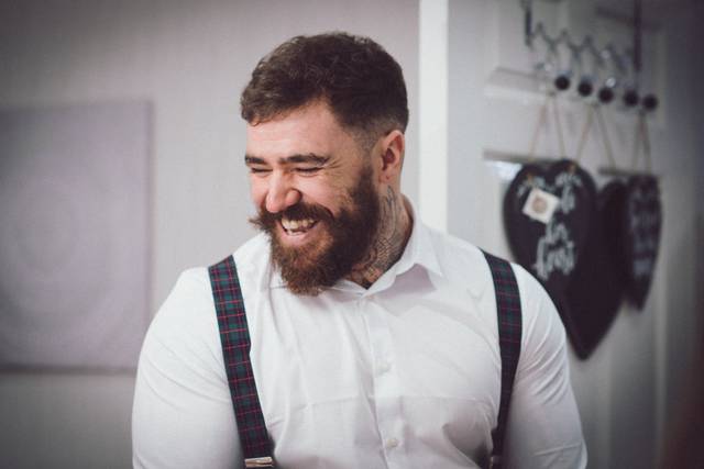 Best man portrait