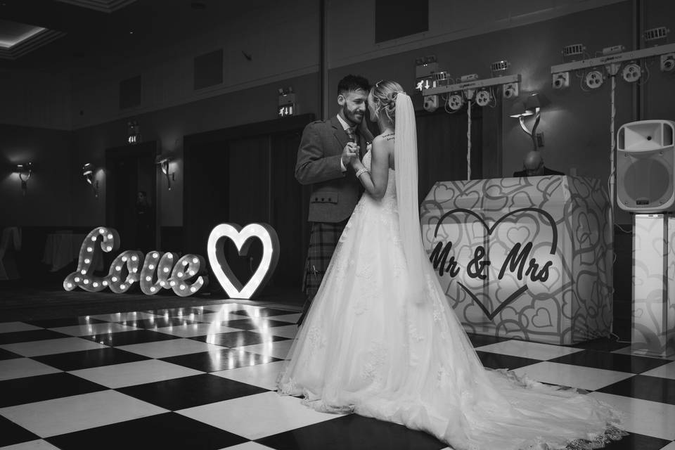 First dance