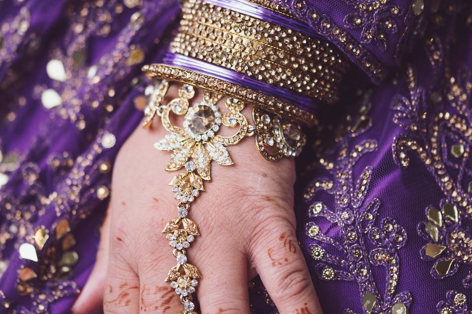 Close up hands