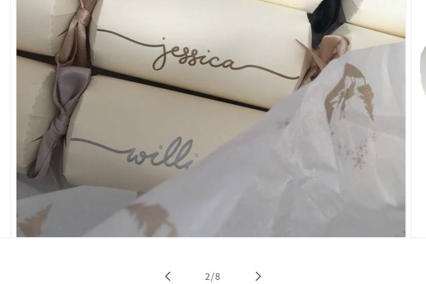 Mixed Ivory Christmas Crackers