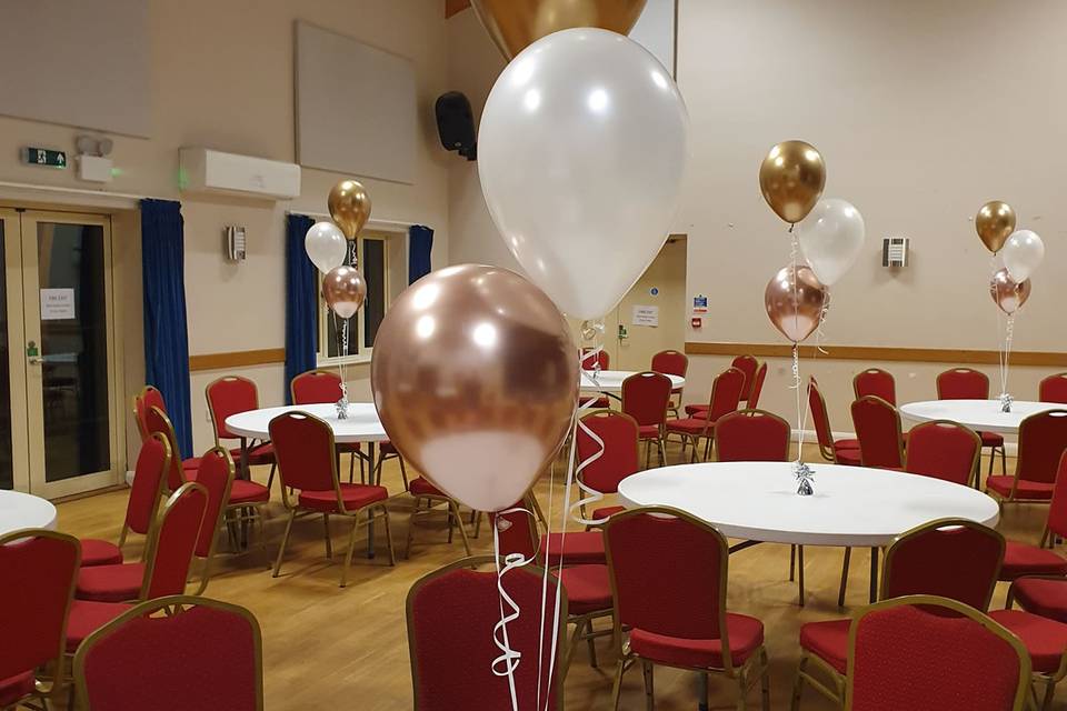 Helium Table Centres