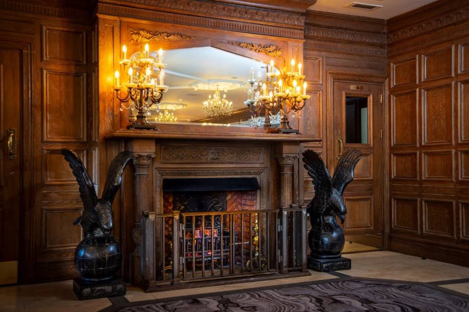 Rhyddings Suite - Fireplace