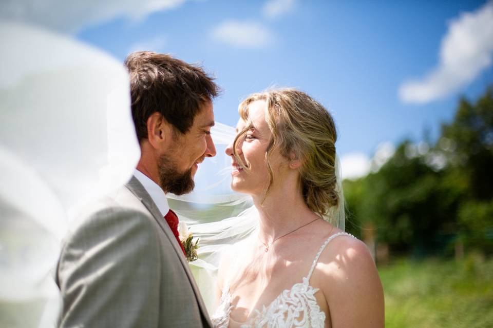 Bride and groom
