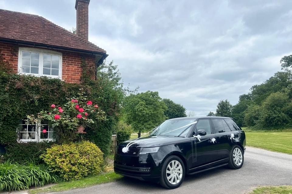 Range Rover wedding car