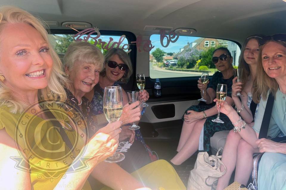 Chauffeur for Hen Party