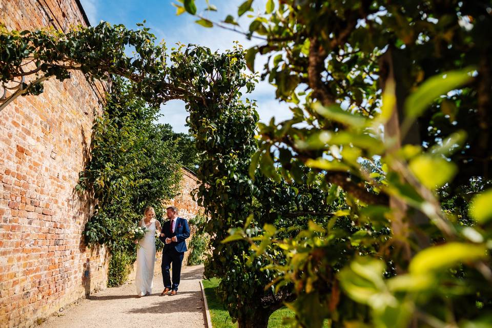 Walking down the aisle