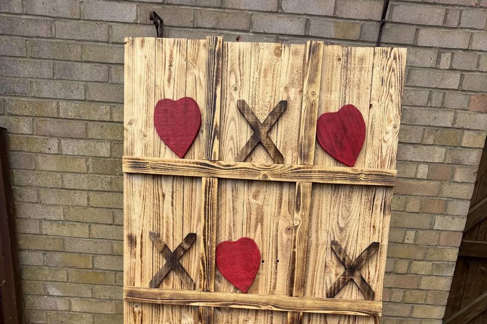 Hearts and kisses