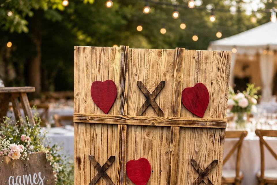 Hearts and kisses