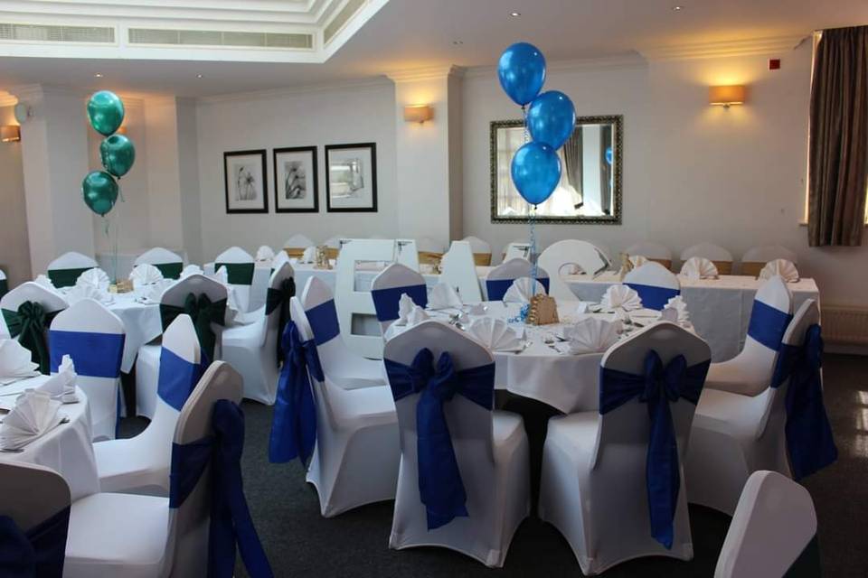 Chair covers and sashes