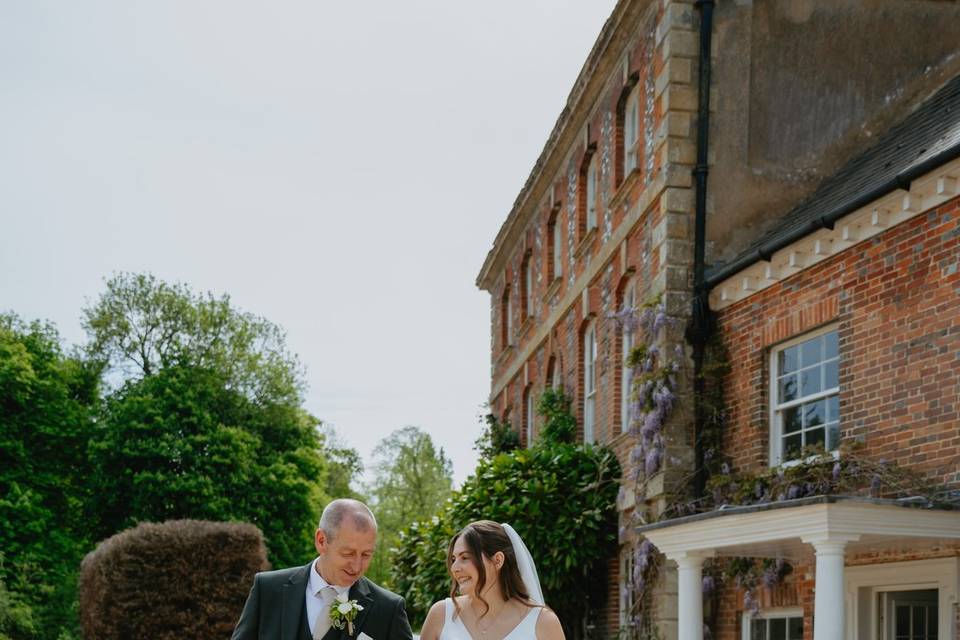 Syrencot Bride & Father