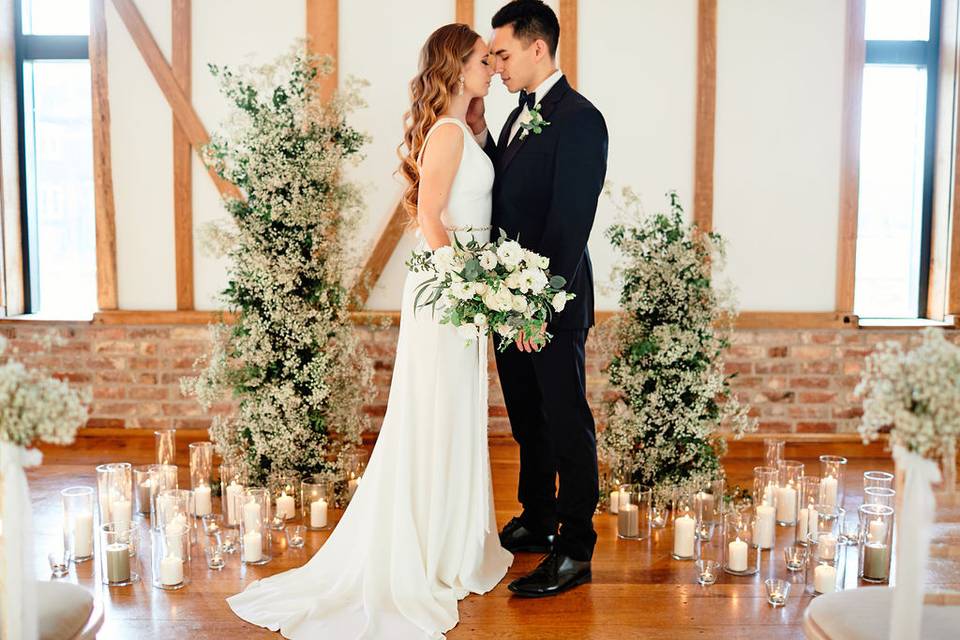 Gypsophilia wedding