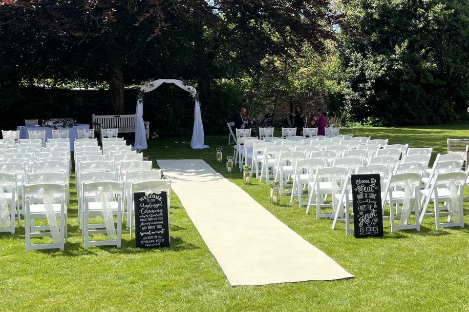 Outdoor Ceremony