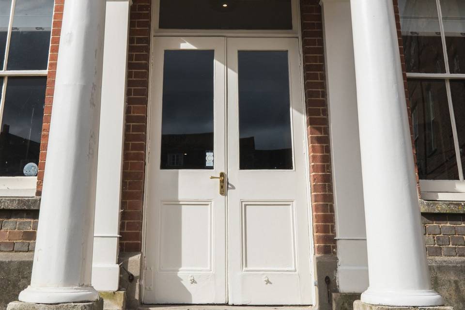 Entrance to Sealy Suite