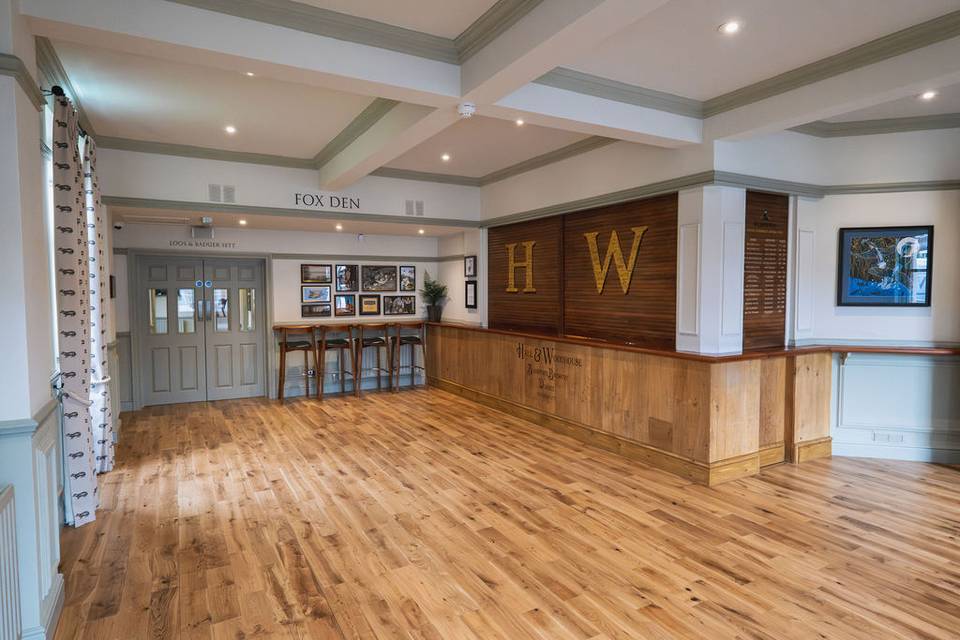 Newly Refurbished Private Bar