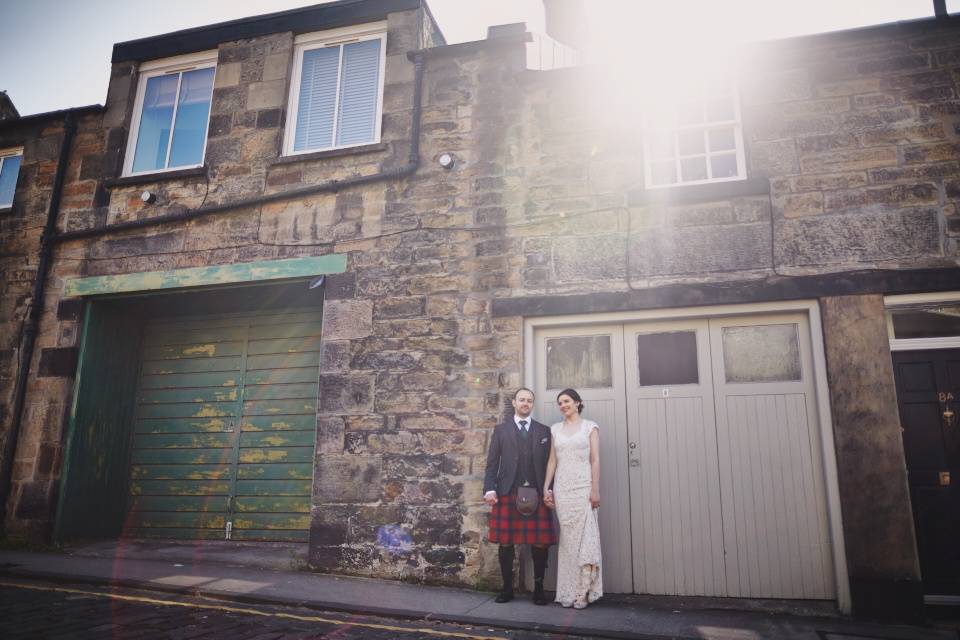 Edinburgh wedding photos