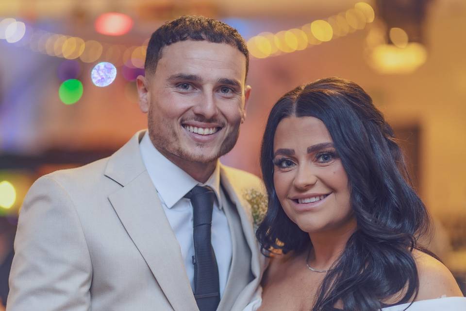 Wedding day smiles