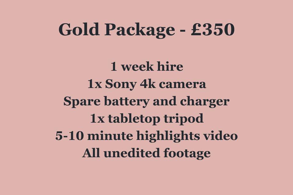 Gold Package