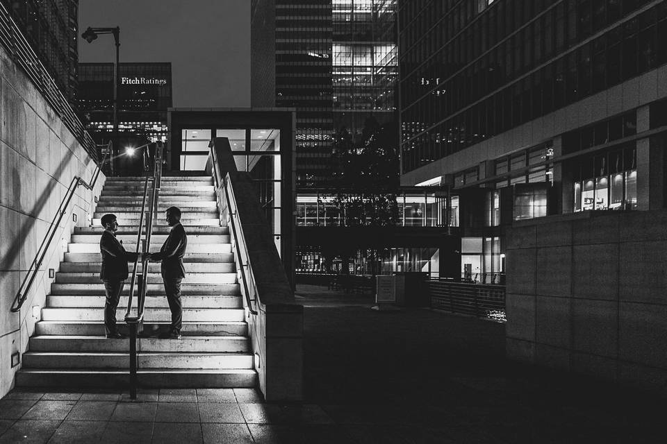 Love in late night London