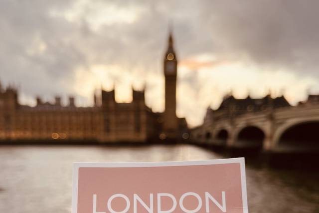 London postcard