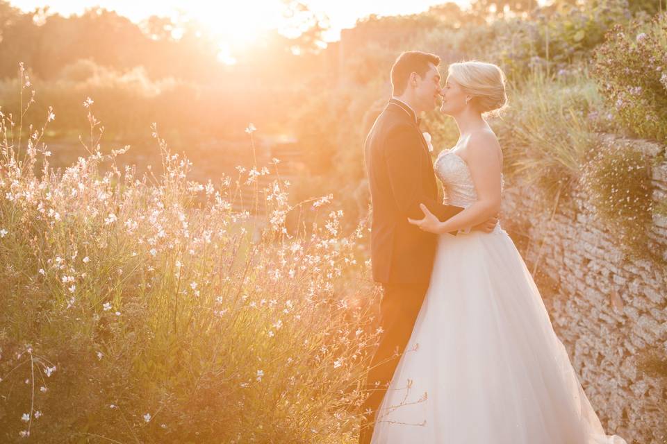 Sunset photoshoot in the gardens