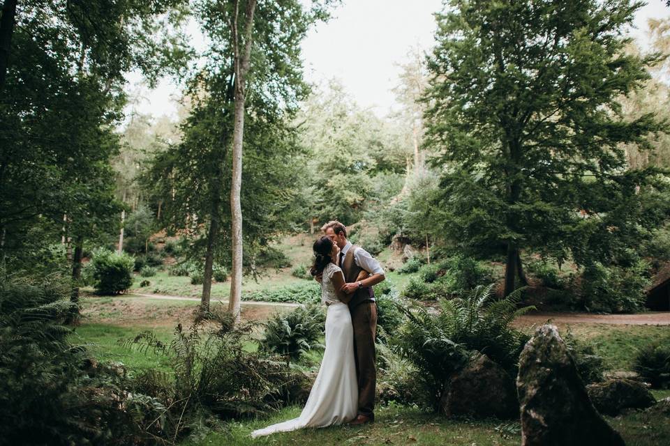 Woodland backdrop in the Landscape Garden