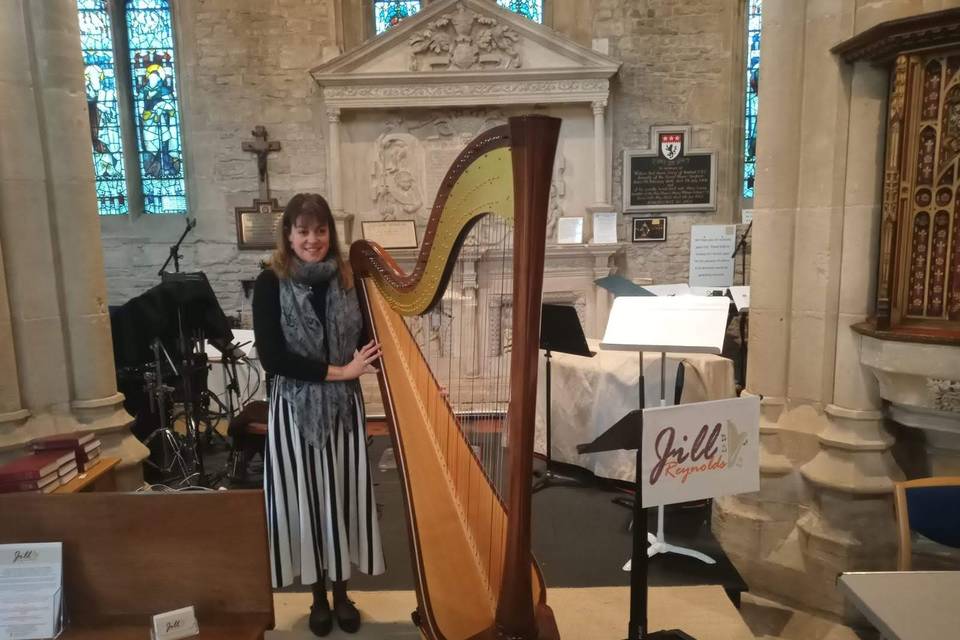 Jill and the harp