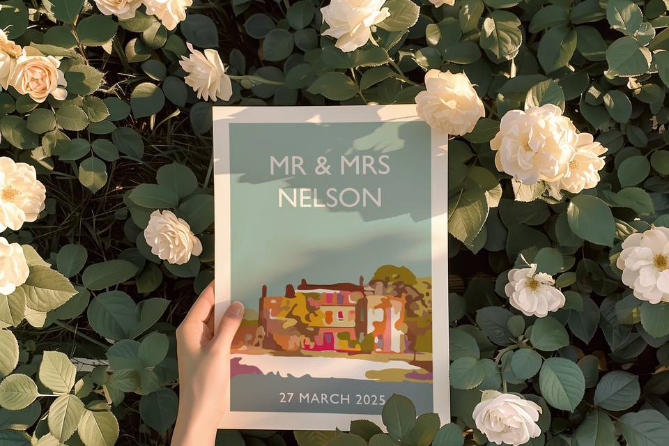 Personalised Langton's print