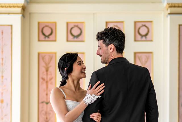 Bride and groom