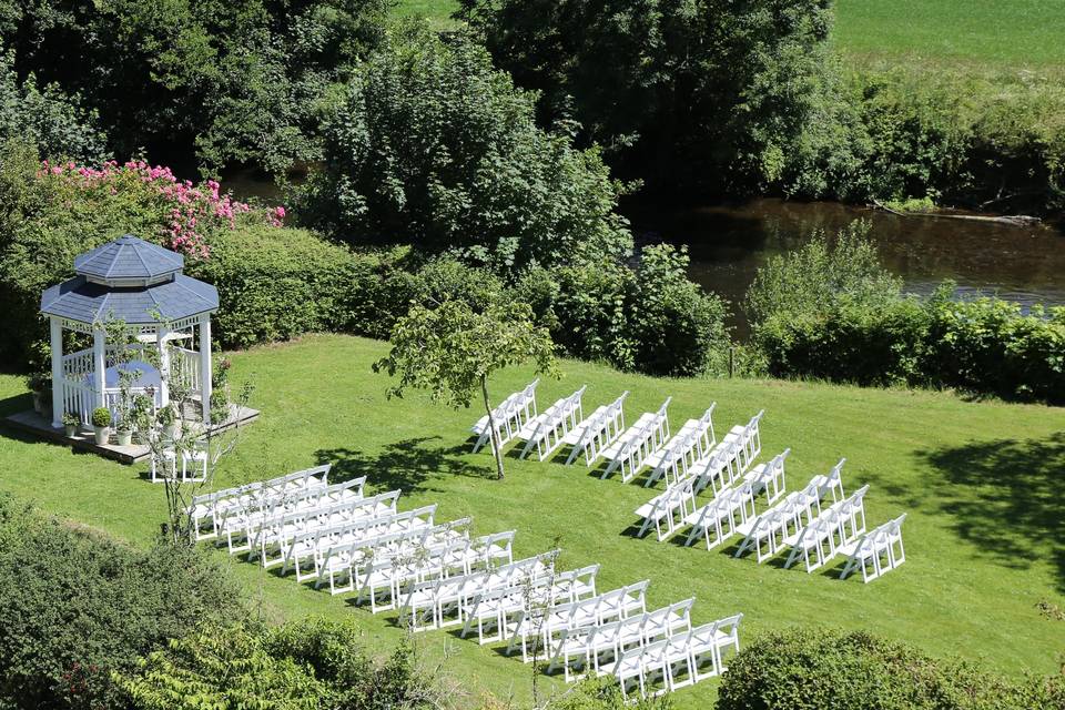 Outside ceremony