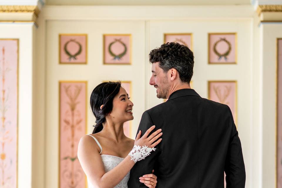 Bride and groom