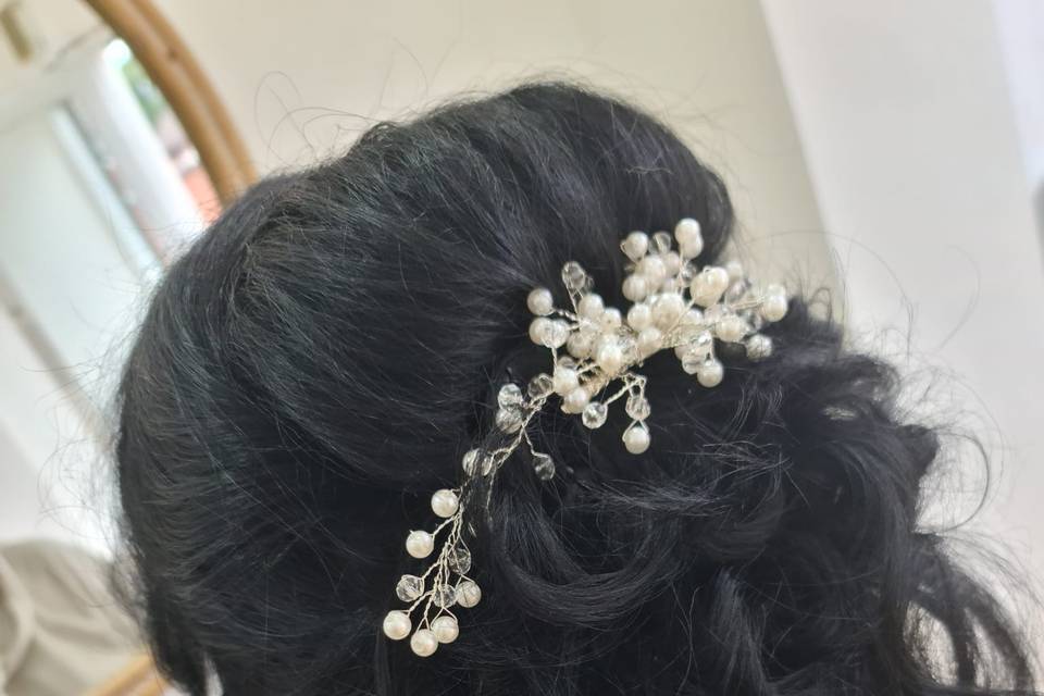 Beautiful hair decoration