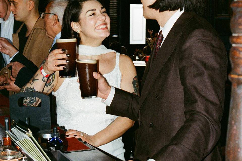A happy couple