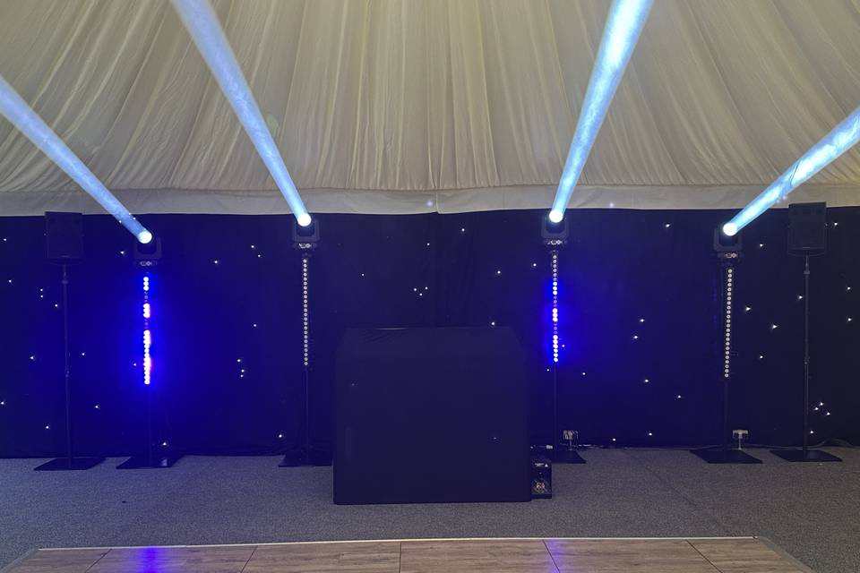Nightclub Themed Wedding