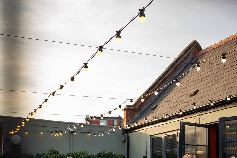 Courtyard garden