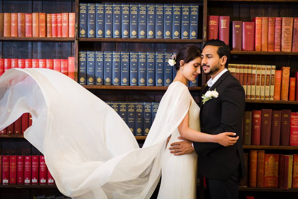 The Library Wedding