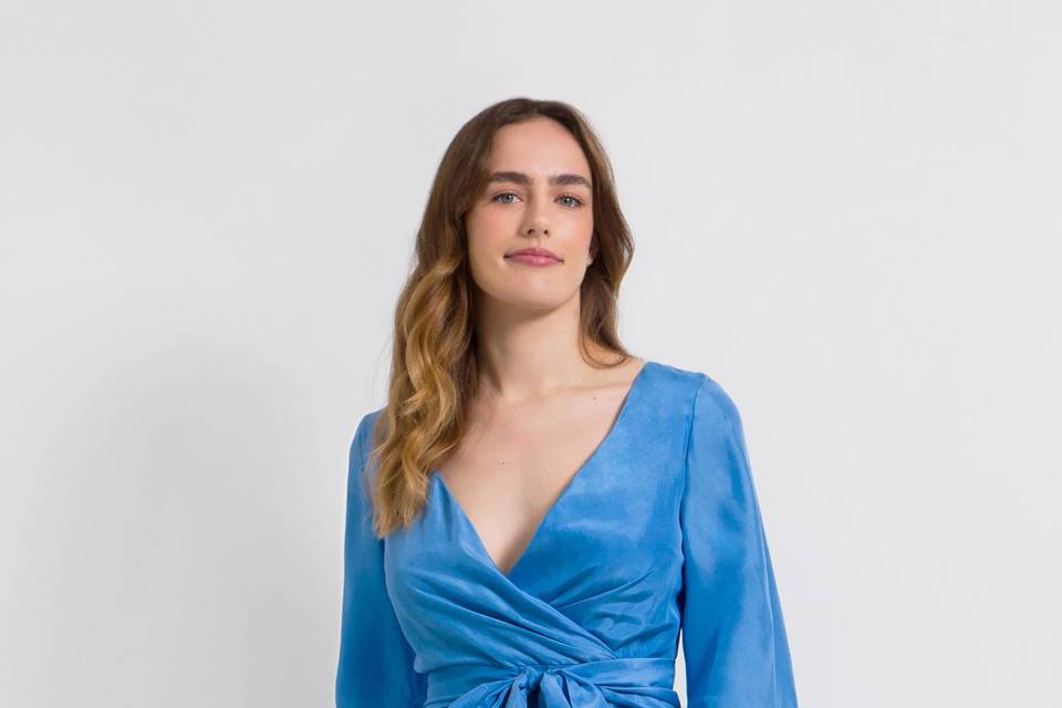 Beautiful blue dress